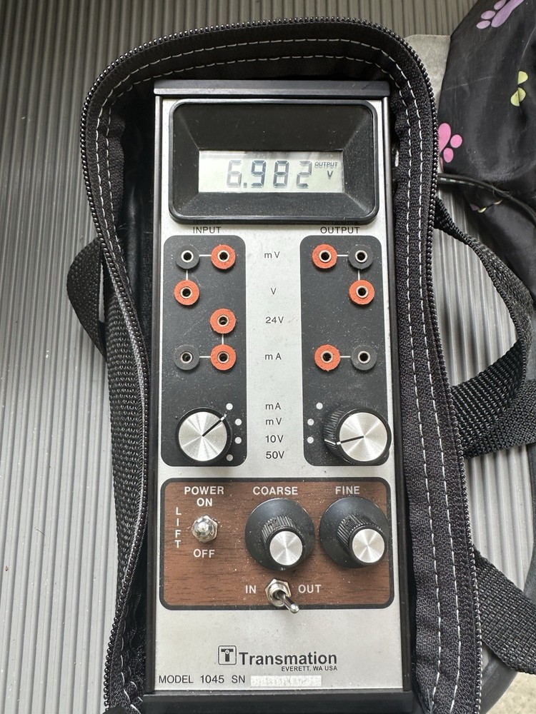 TRANSMATION 1045 LOOP Calibrator, WITH POWER SUPPLY