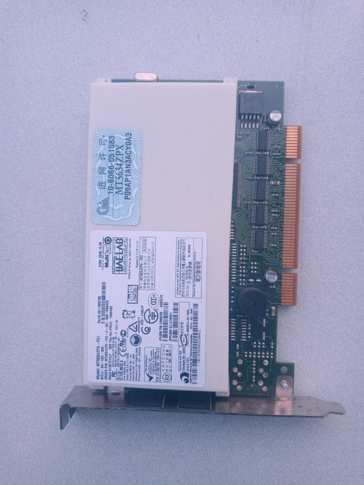 MULTI-TECH MT5634ZPX-PCI V92 56KBPS INTERNAL MODEM  TESTED