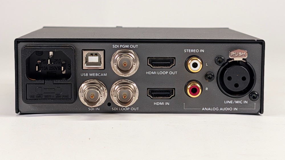 Blackmagic Web Presenter w/ Smart Panel Firmware v 3.4 Tested