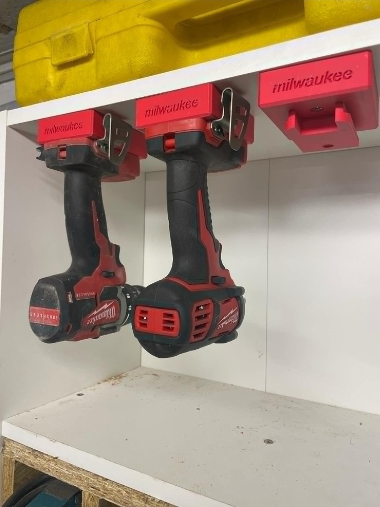 Milwaukee M18 Power Tool Holder Wall Mount Tool Organizer