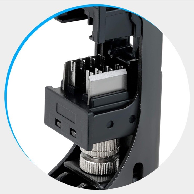 Everest Media Solutions easyJACK 90° Angled Speed TerminationTool. 2 Media Packs