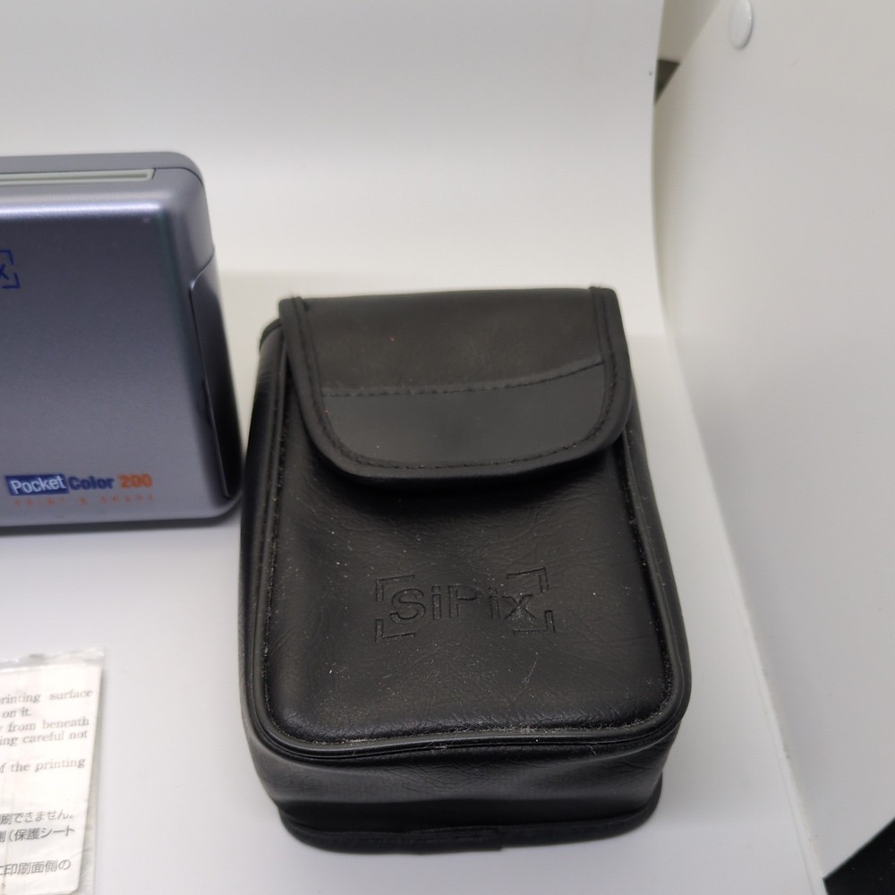 Pocket Color 200 Print and Share SiPix Powers On Untested Mobile Printer As Is