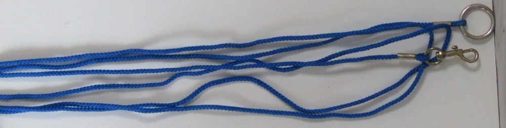 BLUE Cord LEASH etc. 112 inches long