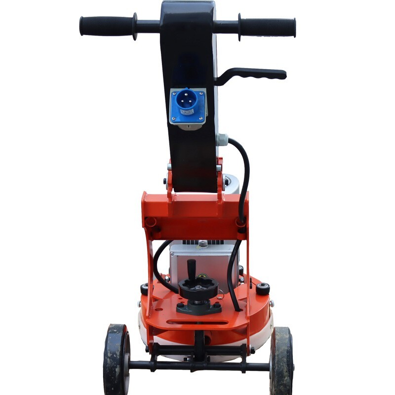 220V Concrete Floor Grinder Trimming Machine Industry Tools with 3 Type Plates