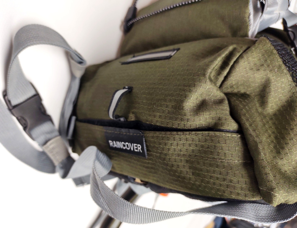 NWT Osage River Drake Hydration Pack Green Backpack~Missing Hydration Parts