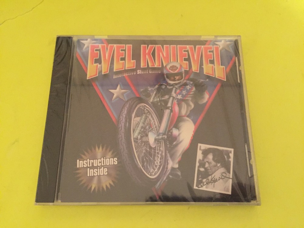 Evel Knievel - Interactive Stunt Game - PC Software - New Sealed