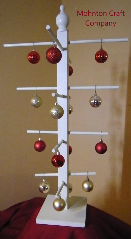 Custom Wooden Mulit-Use Craft Display Tree. Made in USA. With removeable dowels.