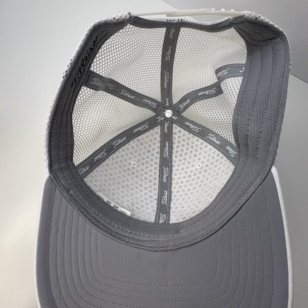 Titleist Golf Bay Hill Adjustable Cap Embroidered Logo White