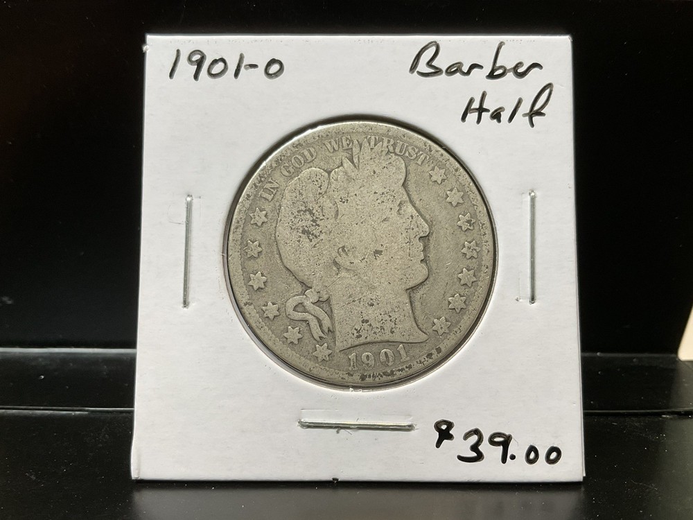 1901-O Barber Half