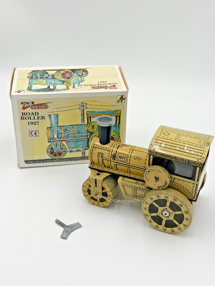 KOVAP RETRO ROAD ROLLER 1927 WITH BOX NEW