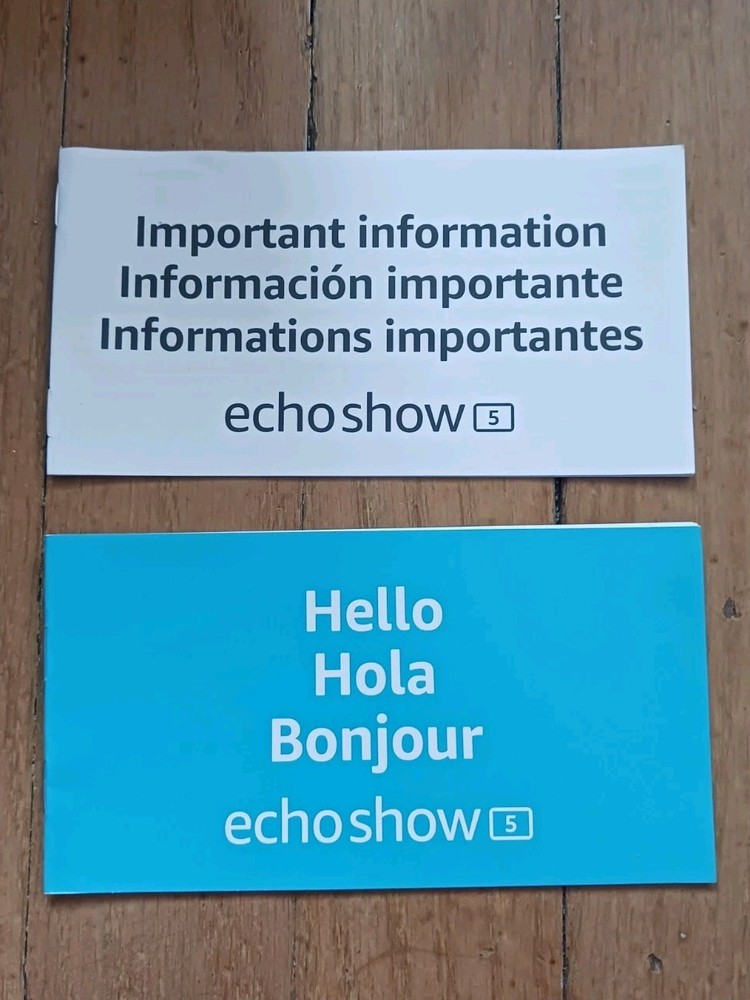 Amazon Echo Show 5 - Black – Open Box – New/Unused