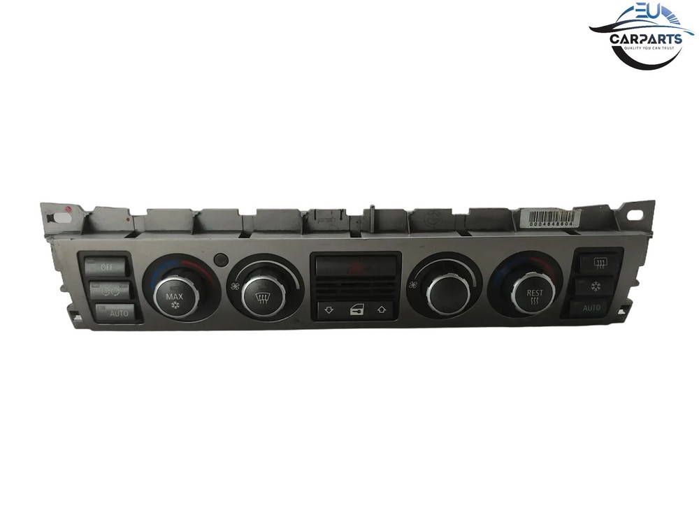 Original BMW E65 E66 Control Panel Automatic Air Conditioning (TITAN SILVER ) 64