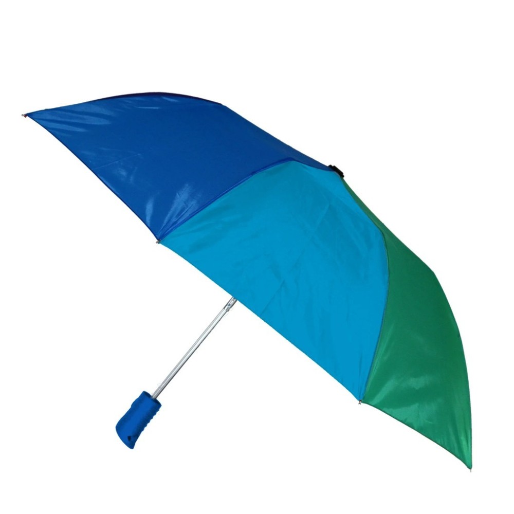 Misty Harbor Automatic Open Folding Rain Umbrella Rainbow