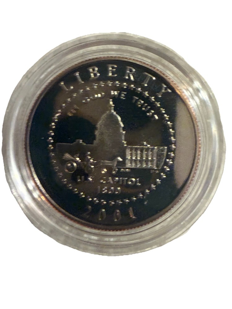 2001 P UNC US Capitol Half Dollar Proof