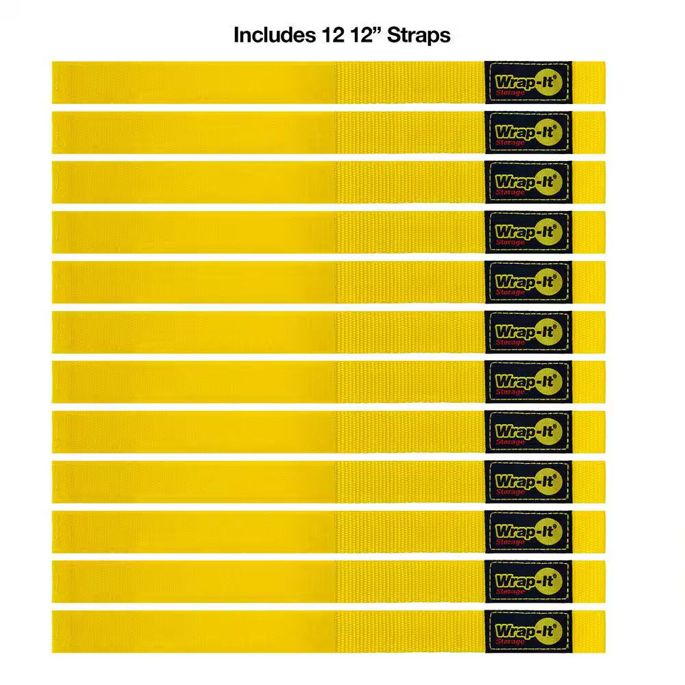 12 In. Quick-Straps (12-Pack)