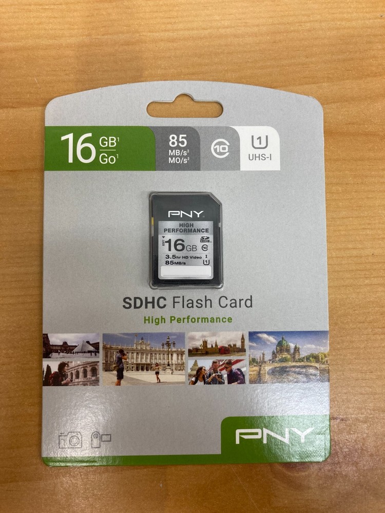 PNY 16GB SDHC High Performance Flash Card