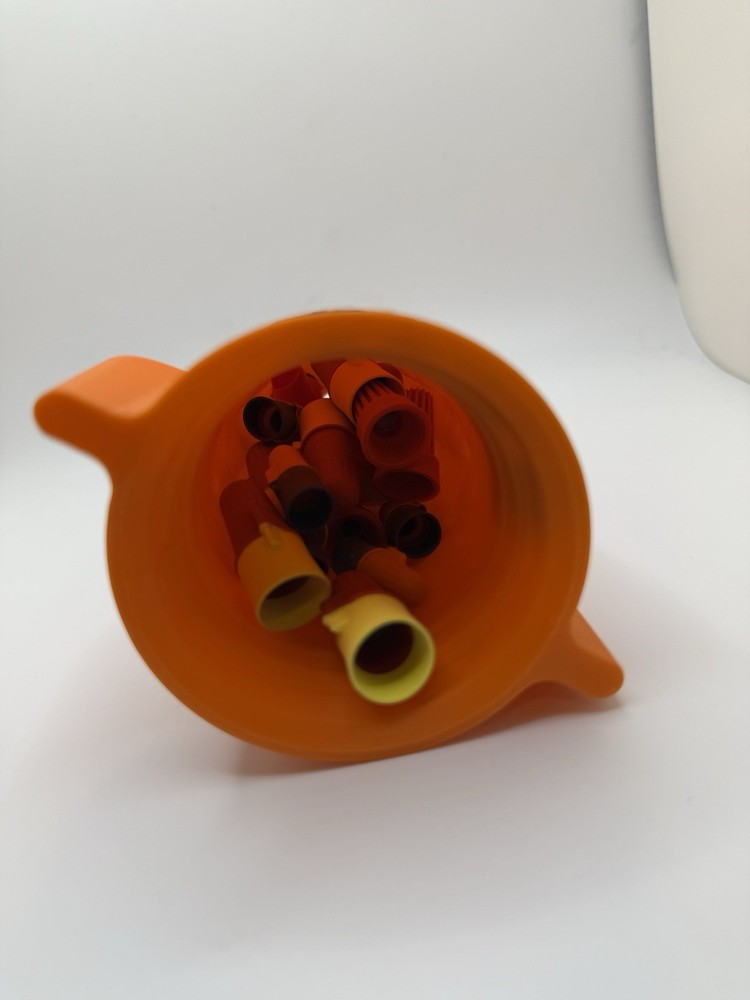 Klein Winged Wire Nut Style Storage Container With Lid