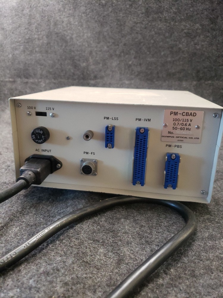 OLYMPUS MICROSCOPE CAMERA EXPOSURE CONTROL UNIT PM-CBAD.................. (OSSD)