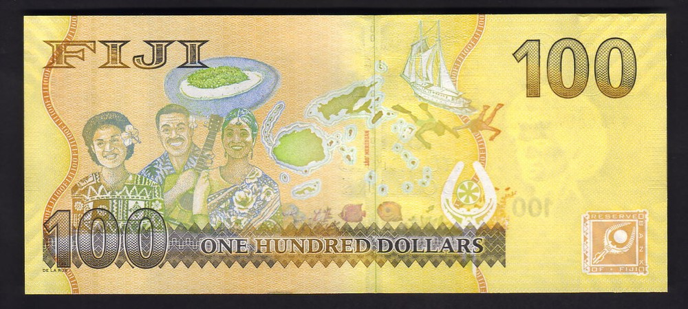 FIJI P-119a. (2013) 100 Dollars.. UNC