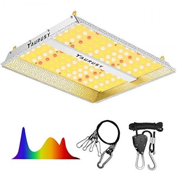 Full Spectrum Quantum Board LED Grow Light 2x2ft Coverage Green House Grow Light