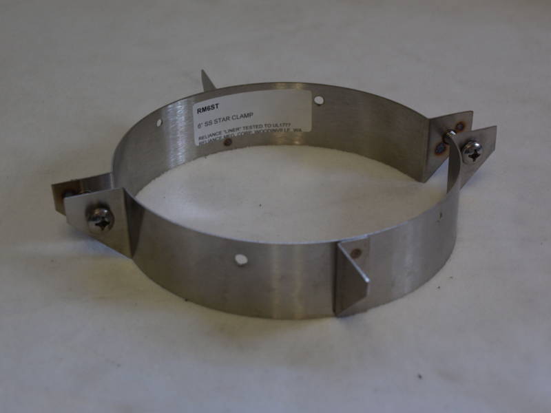 Stainless Steel Top (Support) Clamp  Liner System