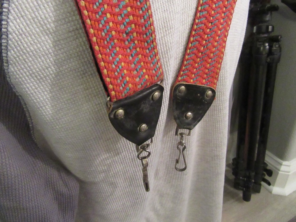 Nice Used Hippie Camera Strap Looks Nice Good Stitching Etc.