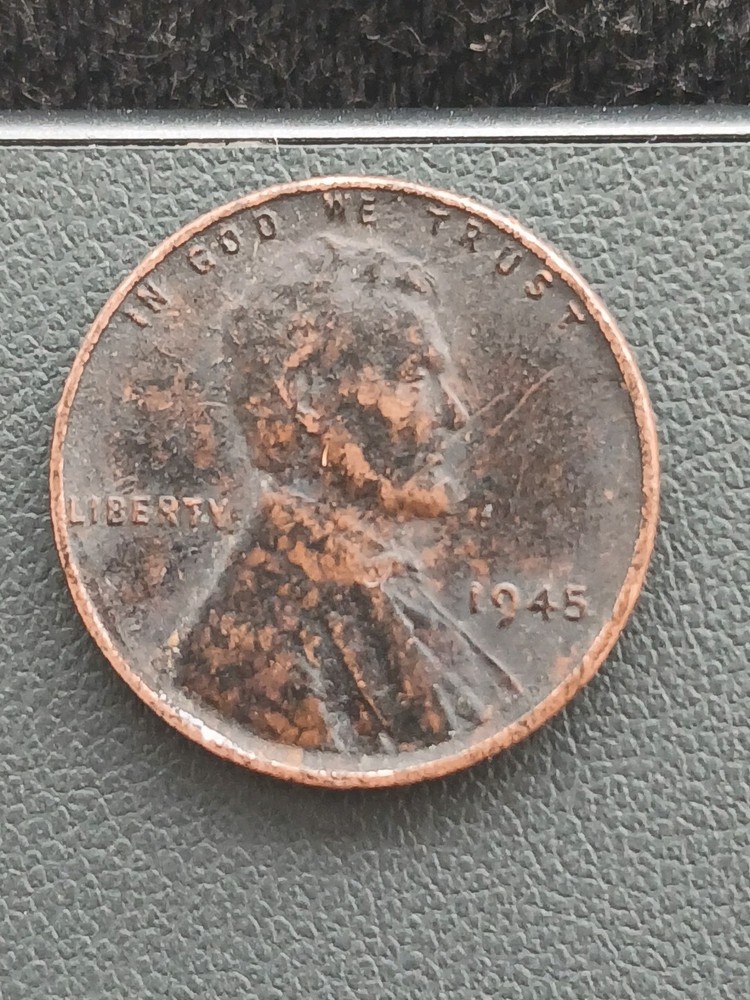 1945 WHEAT PENNY WITH ERROR