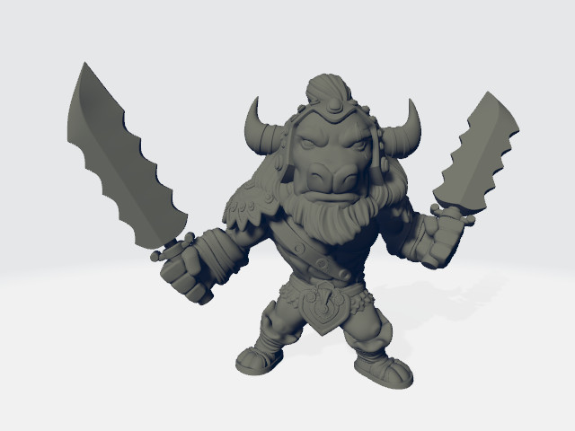 Chibiatures - Minotaur