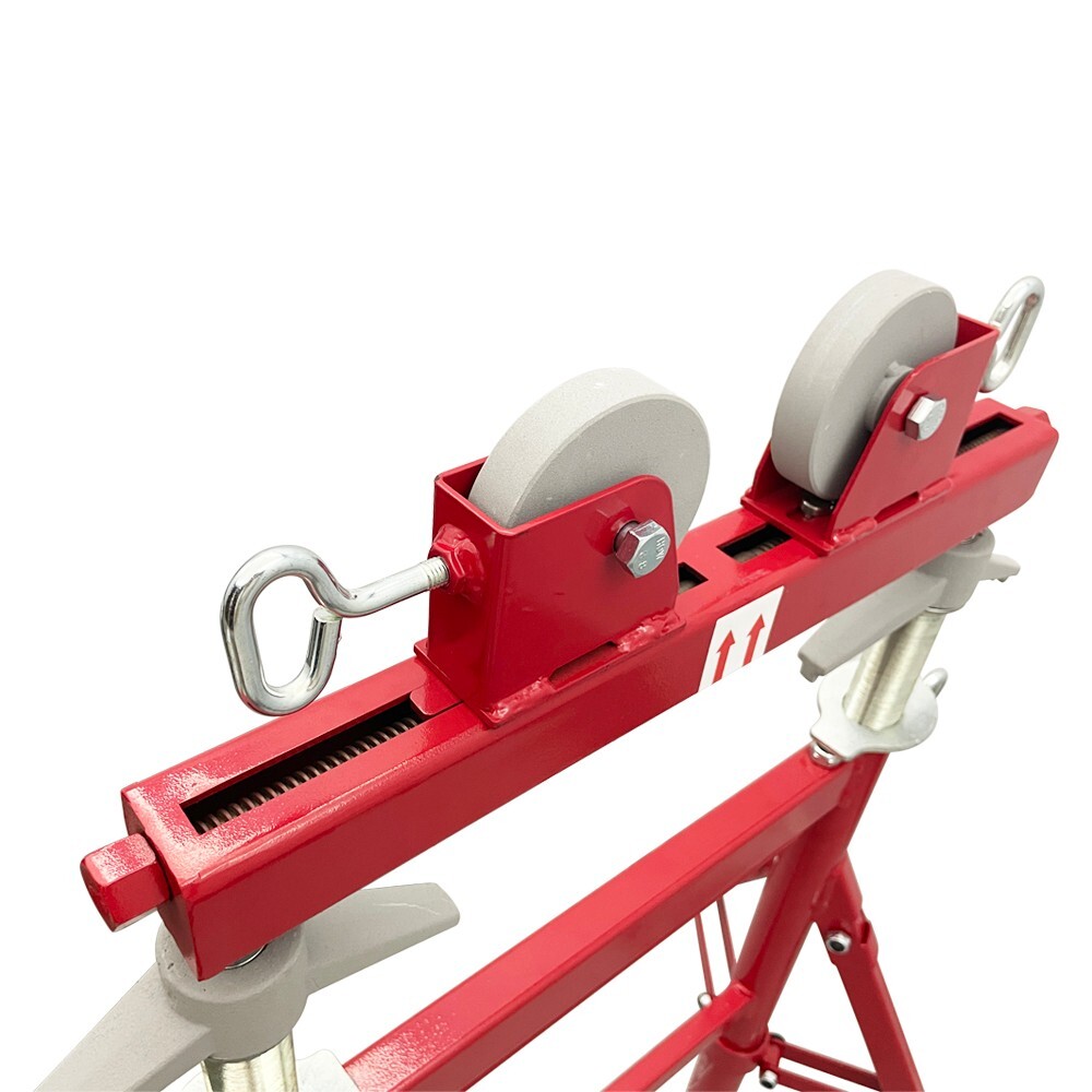 Adjustable Pipe Support Clamp Welding Positioner Tube Pipe Roller Support 29-43"