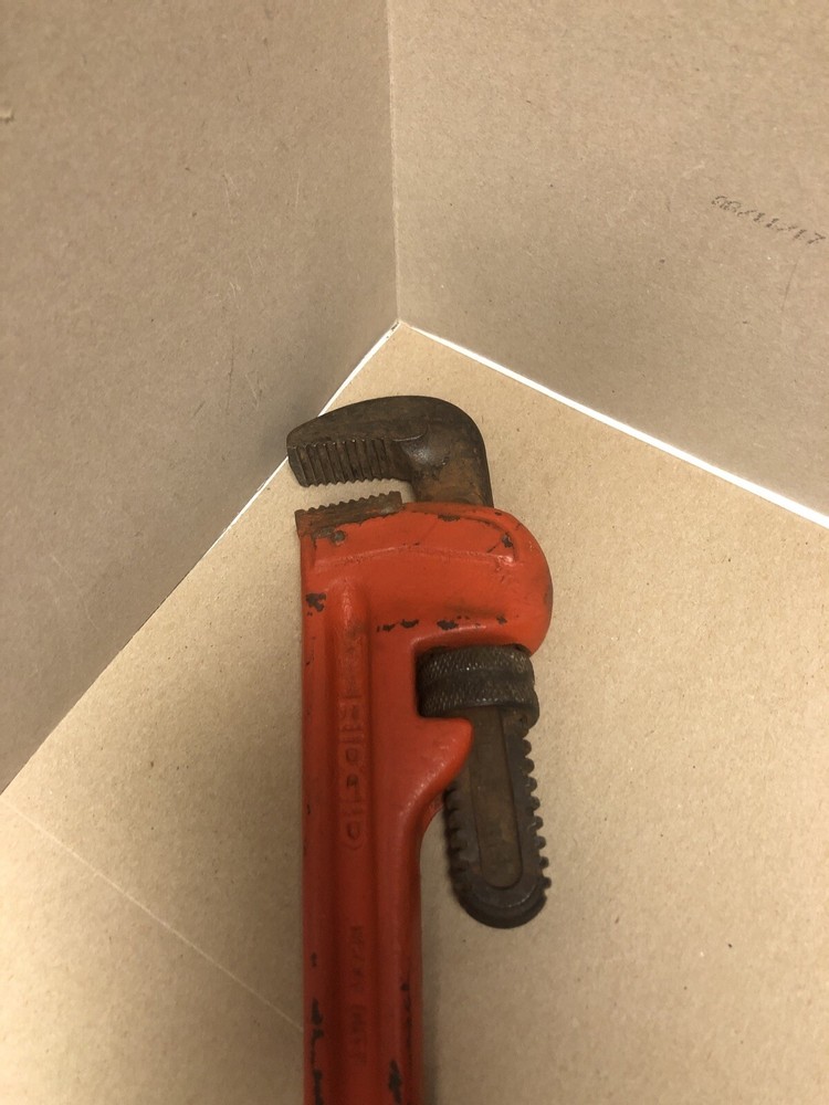 Ridgid 14" Pipe Wrench RIDGID Straight PIPE WRENCH EUC