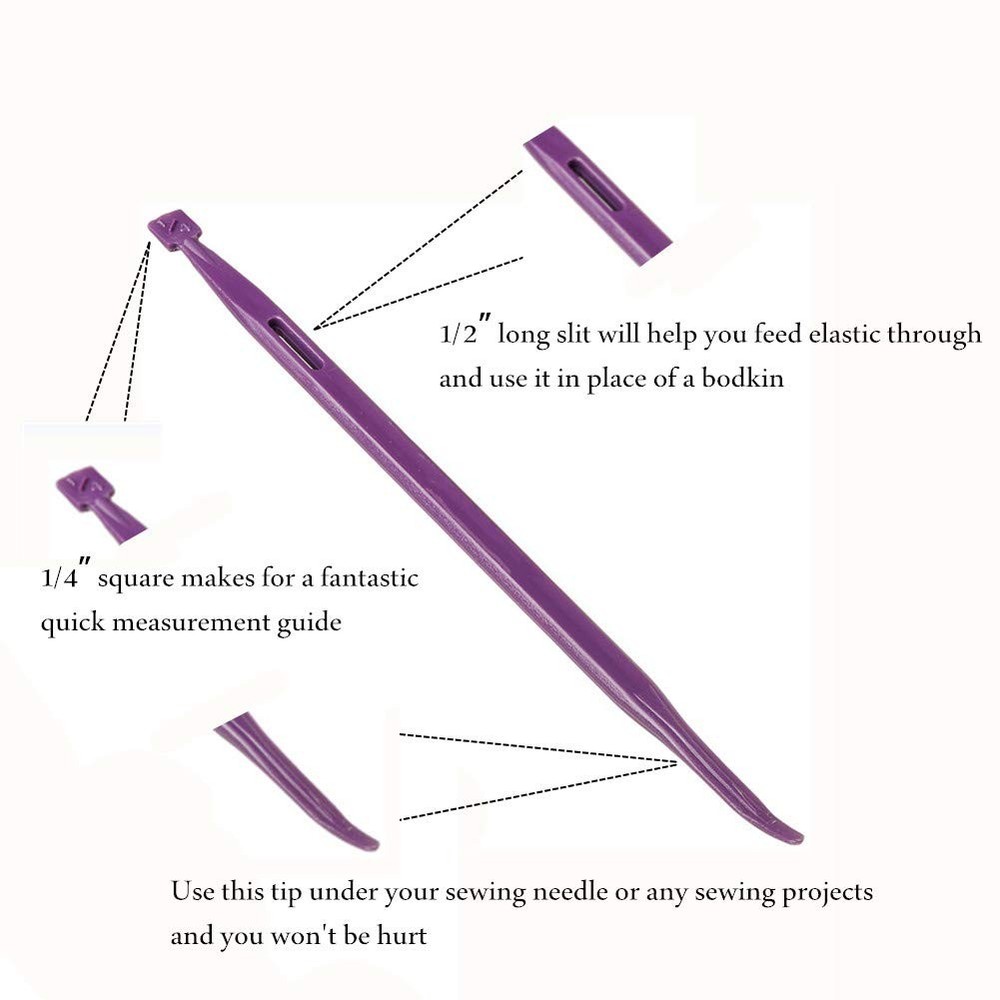 That Purple Thang Sewing Tools 5Pcs for Sewing Craft Projects Use Thread Rubb...