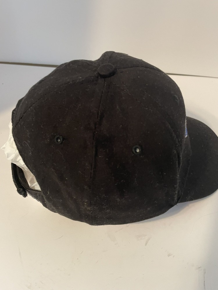 Top Gun Embroidered Baseball Cap Black Adjustable Strap Back Hat Unisex