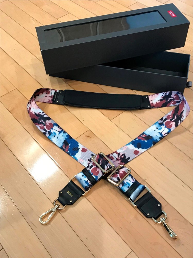 NIB Custom TUMI SHOULDER STRAP BAG REPLACEMENT NEW - Abstract Splash Pattern