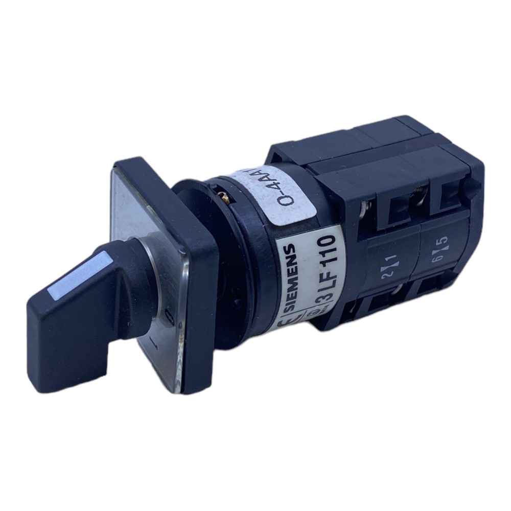 Siemens 3LF1100-4AA11 Control Switch