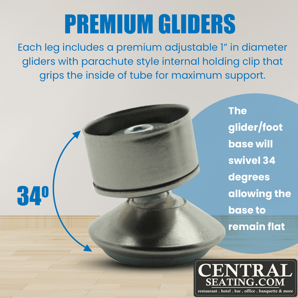 Adjustable Table Legs, Activity Desk Legs Kit, Tall Classroom Table 20-29"