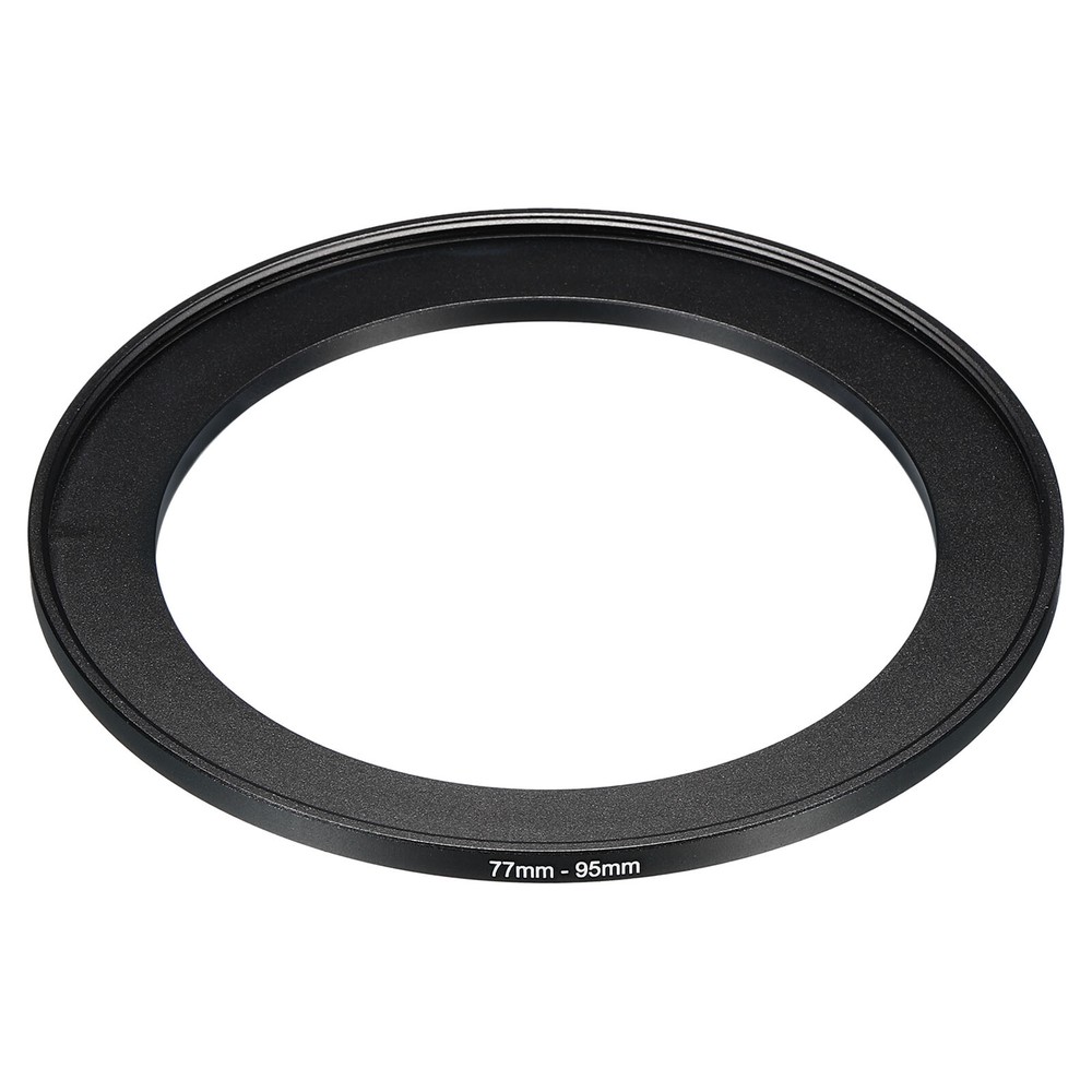 77mm-95mm Metal Step Up Ring Camera Lens Filter Adapter Ring Black