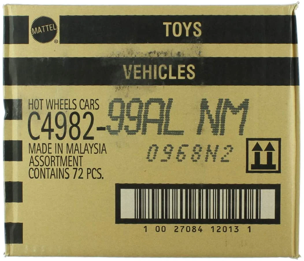 Mattel Hot Wheels 72 Count Random Case Basic Factory Sealed
