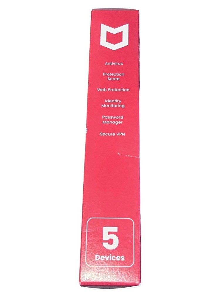 McAfee Total Protection 5 Users Windows Mac Android iOS ChromeOS Product Key