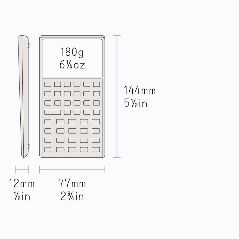 SwissMicros DM42n Precise Programmable RPN Calculator - HP-42S Clone