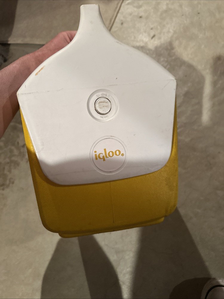 Yellow Little Playmate By Igloo Cooler