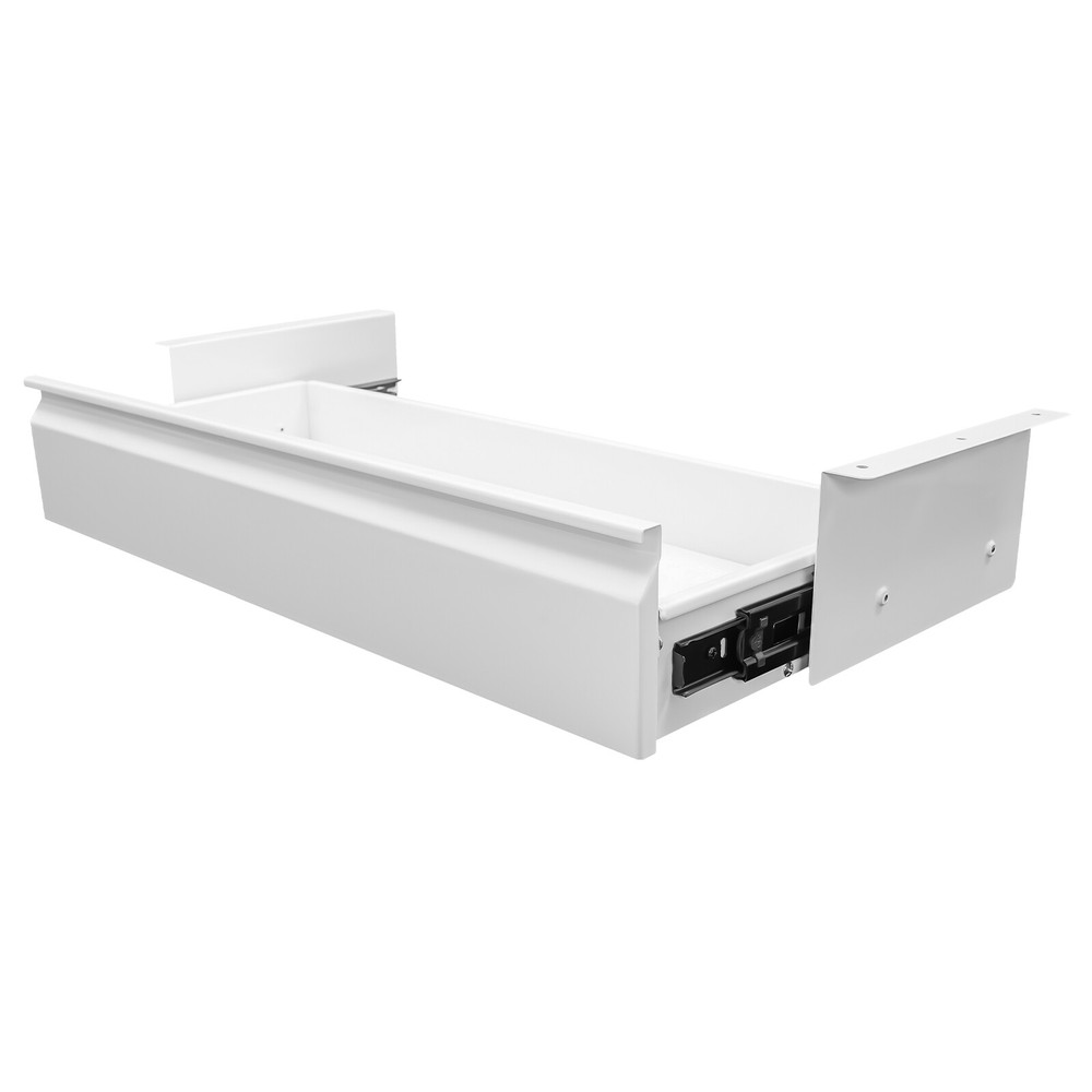 Space Saver Sliding Under Desk Storage Drawer Pull-out Drawer for Sit Stand Work