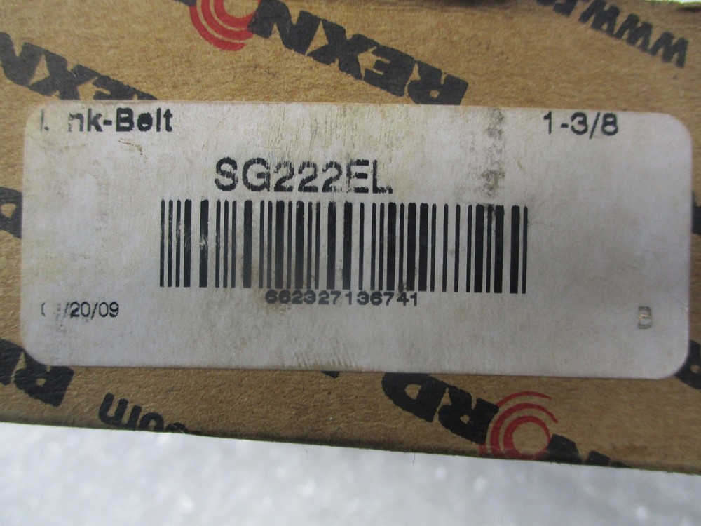 REXNORD SG222EL BEARING INSERT NSMP