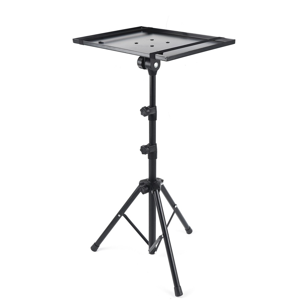 Rolling Adjustable Laptop Stand overbed Table Mobile Tripod Stand Laptop Table
