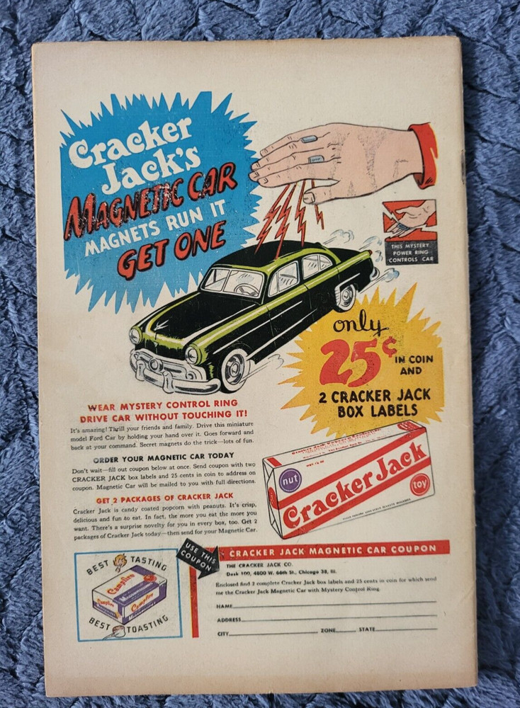 ADVENTURES INTO DARKNESS #6 - 1952 - (FN-/FN) - Standard Comics- Pre code horror