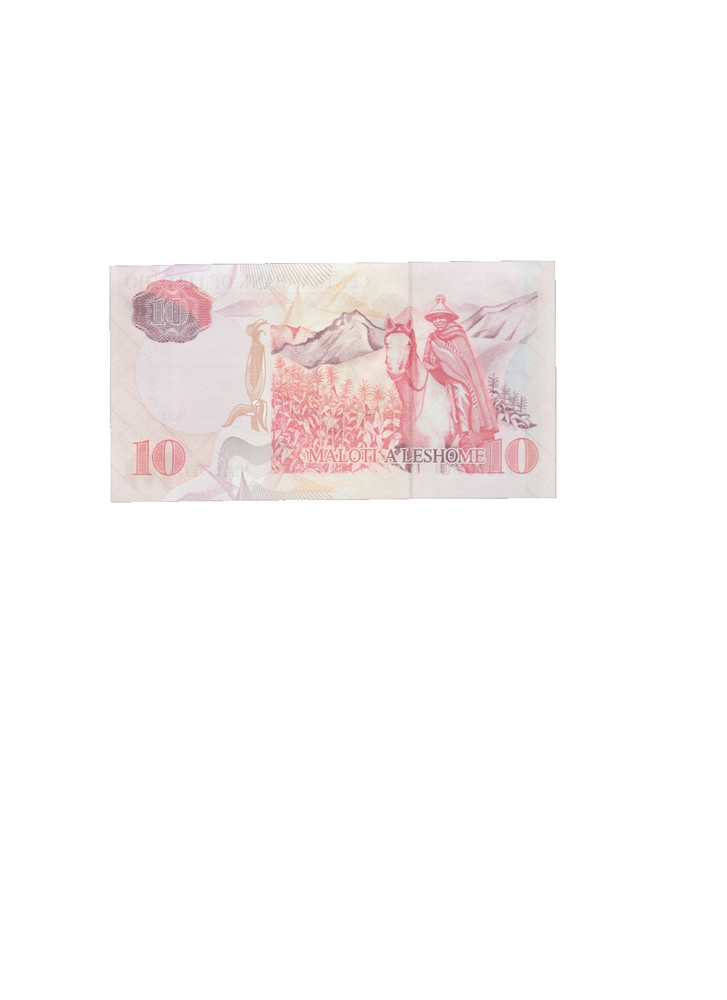 LESOTHO 2001 20 MALOTI BANKNOTE P16c UNCIRCULATED