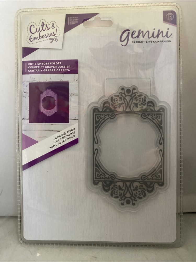 Gemini Frame Cut & Emboss Folders + Frame Accessories Cut and Emboss Folders