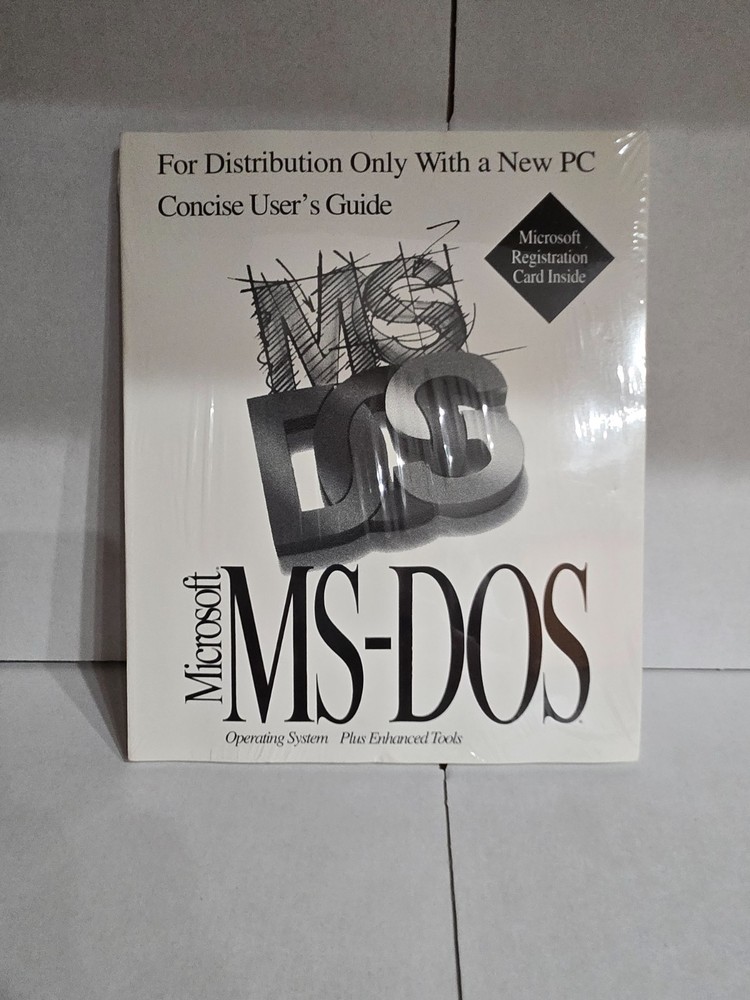 Microsoft MS-DOS 6.22 Operating System Plus Enhanced Tools _ Floppy Discs