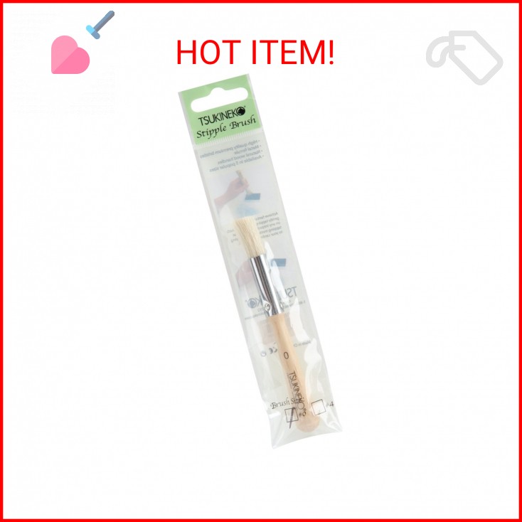 Tsukineko Size 0 Stipple Brush