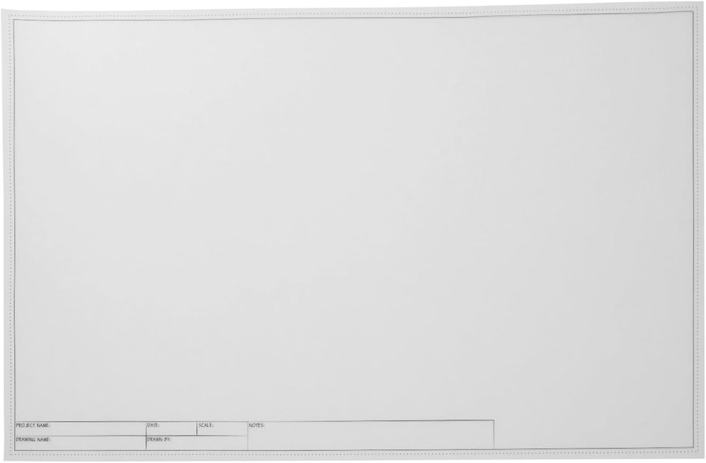 Architectural Drafting Vellum Paper Sheets - 11 X 17 In, 20 Sheets - Plain Trans