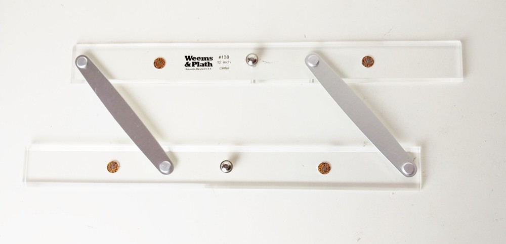 Weems & Plath Parallel Ruler 12 Inch Model #139